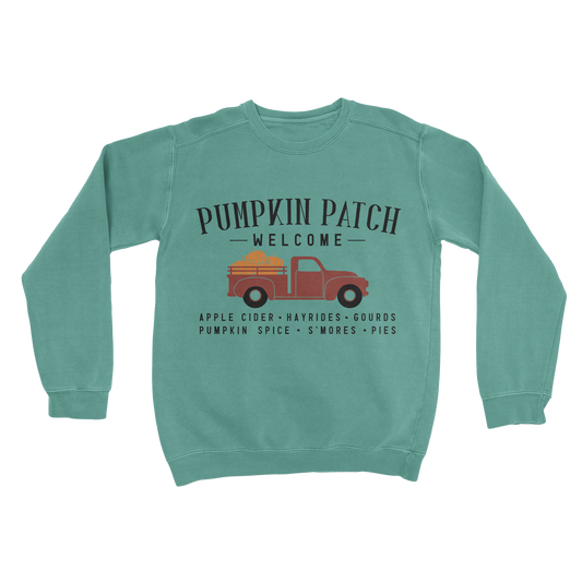 Pumpkin Patch Welcome Comfort Colors Crewneck