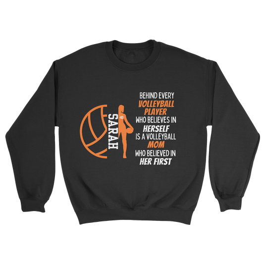 Volleyball Parent Crewneck Sweatshirt