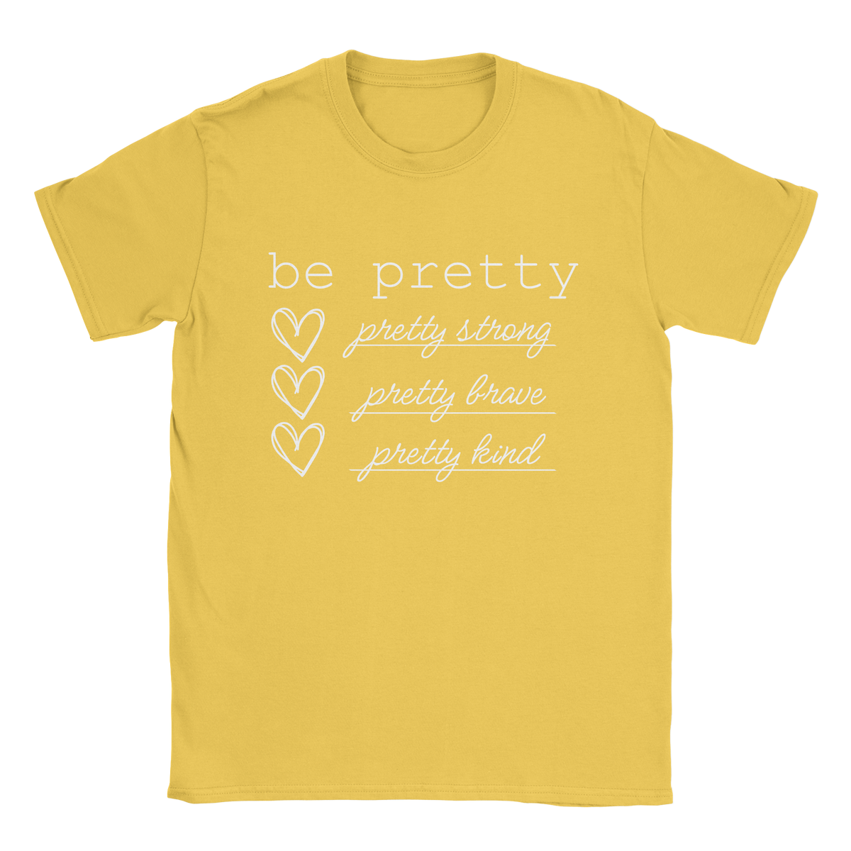 Be Pretty T-Shirt in daisy