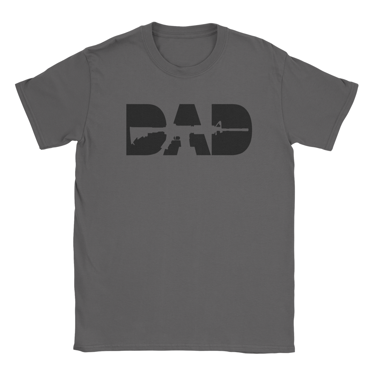 AR Dad T-Shirt in charcoal 