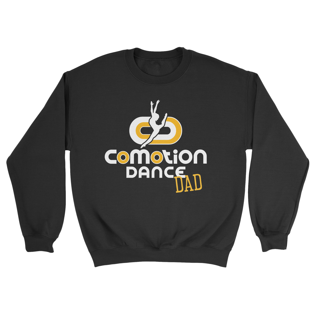 Comotion Dance Dad sweatshirt in black