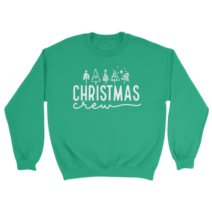 Christmas Crew Crewneck Sweatshirt in Irish Green