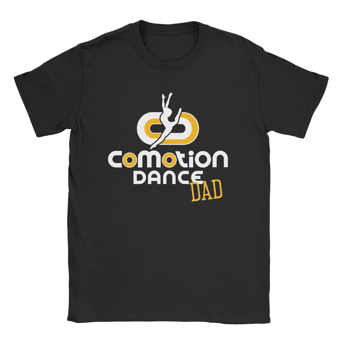Comotion Dance Dad t-shirt in black 