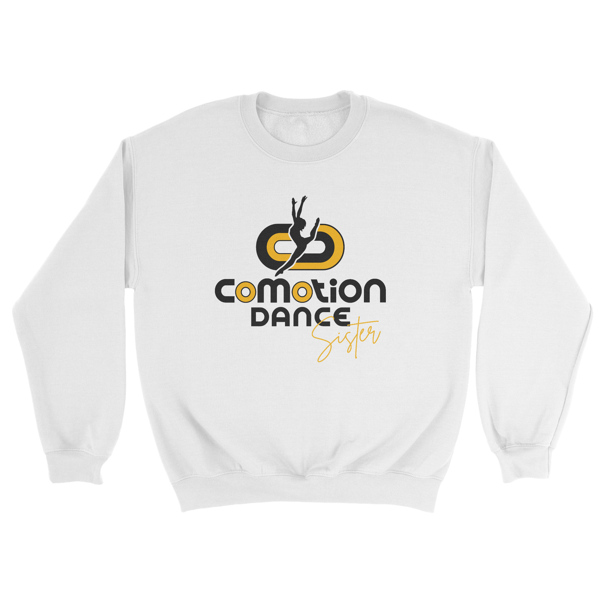  Comotion Dance Sister sweatshirt in white