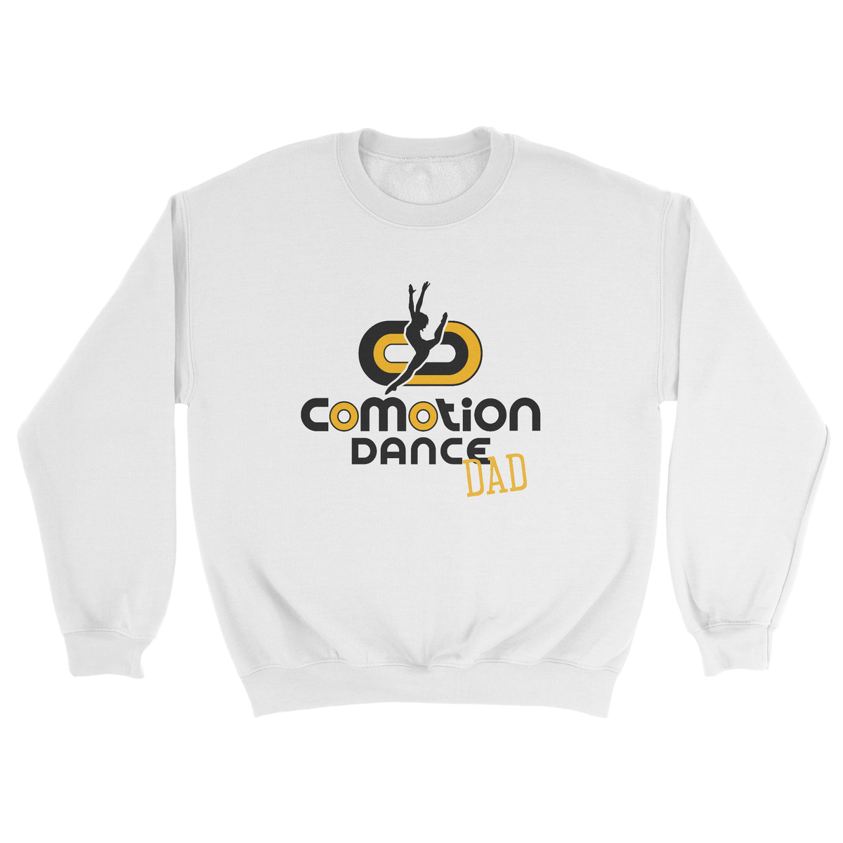 Comotion Dance Dad sweatshirt in white