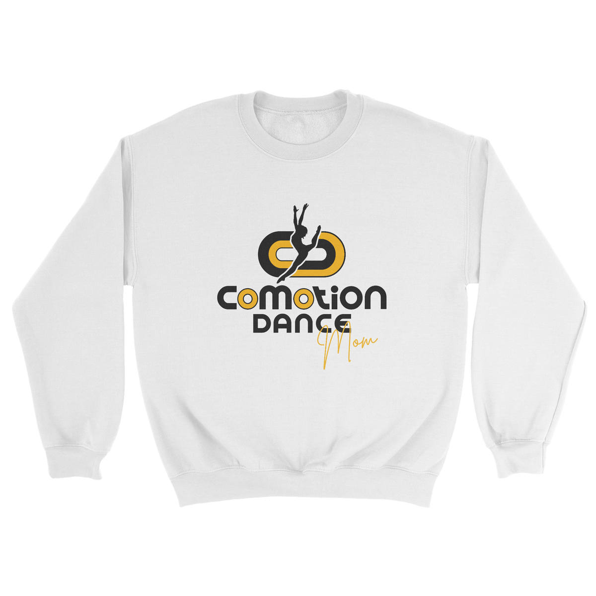 Comotion Dance Mom sweatshirt in white