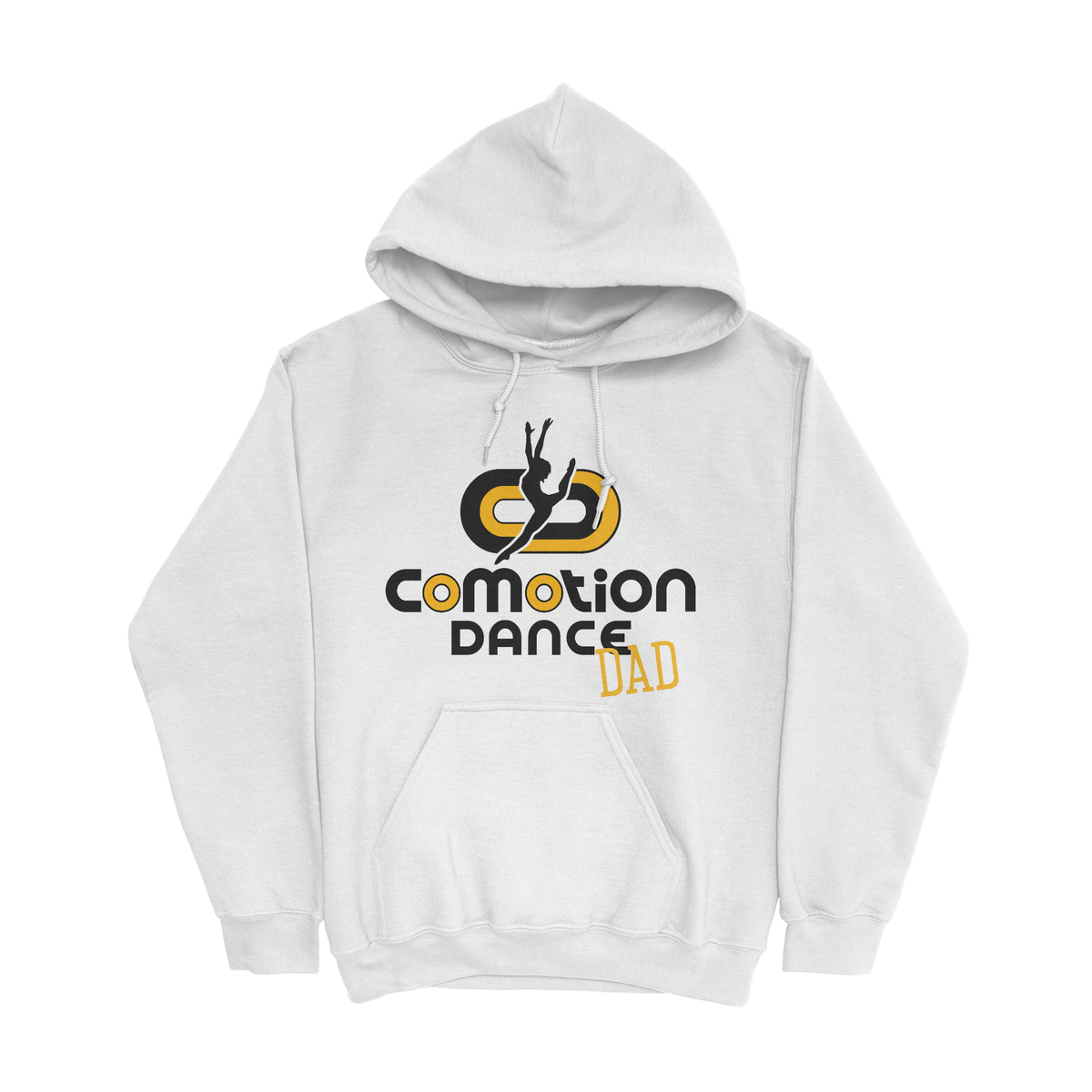 Comotion Dance Dad hoodie in white 