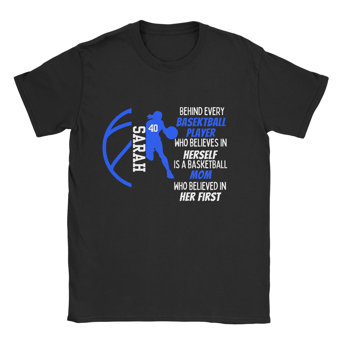 Girl Basketball Parent T-Shirt