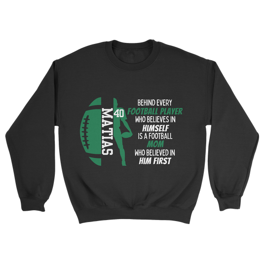 Football Parent Crewneck Sweatshirt