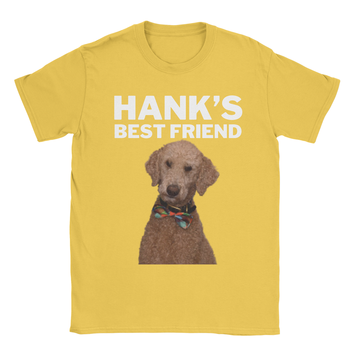 Hank's Best Friend T-Shirt in yellow 
