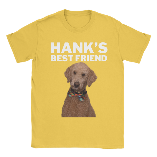 Hank's Best Friend T-Shirt in yellow 