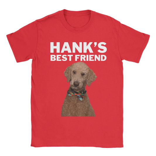 Hank's Best Friend T-Shirt in red 