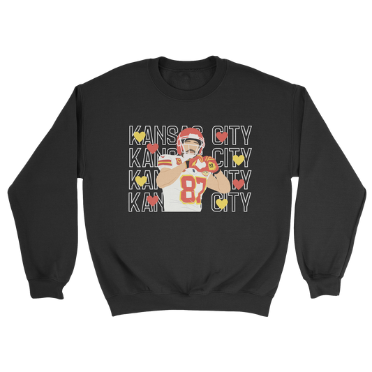 Kelce Heart Hands Crewneck Sweatshirt