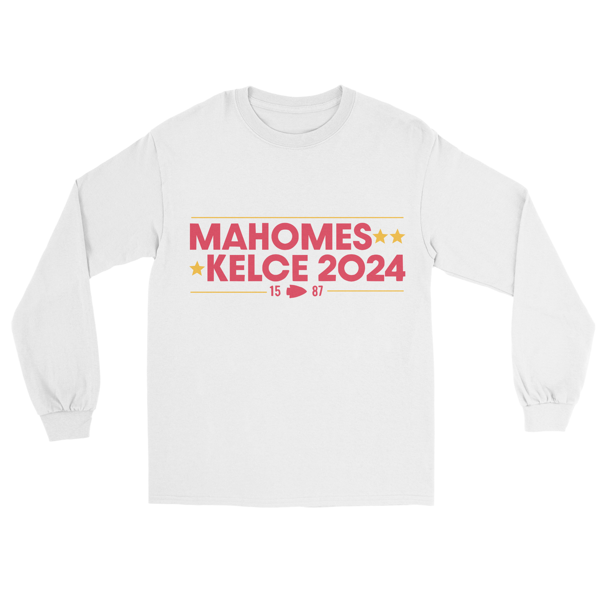 Mahomes Kelce 24 Long Sleeve Tee