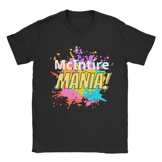 McIntire Mania T-Shirt in black 
