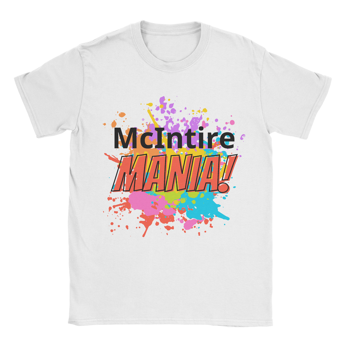 McIntire Mania T-Shirt in white 