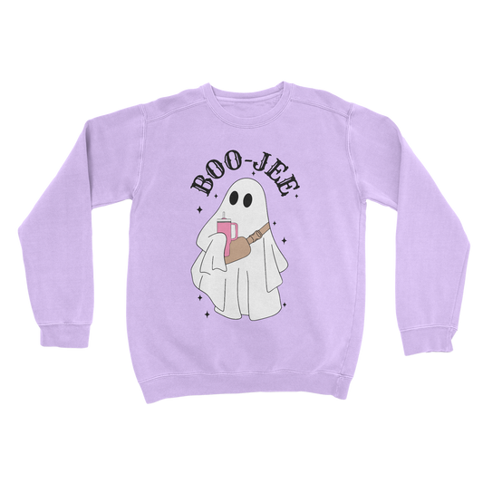 Boo-Jee Ghost Comfort Colors Crewneck