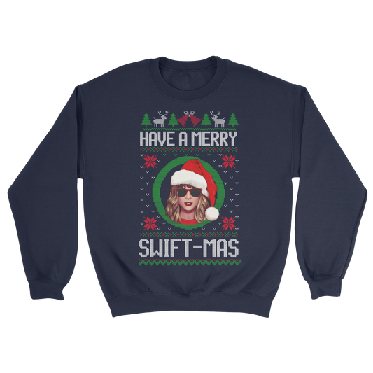 Merry Swiftmas Adult Crewneck Sweatshirt